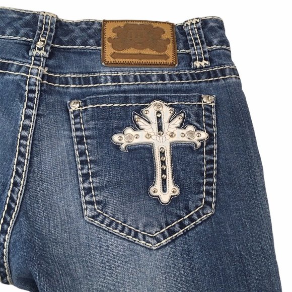Iron Horse Jeans Jeans Iron Horse Jeans Women 8 Bootcut Cross Angel
